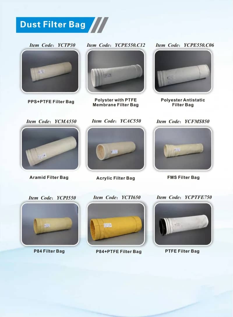 PPS Staubfilterbeutel für Kessel, säure- und alkalibeständig, hochtemperaturbeständig 777