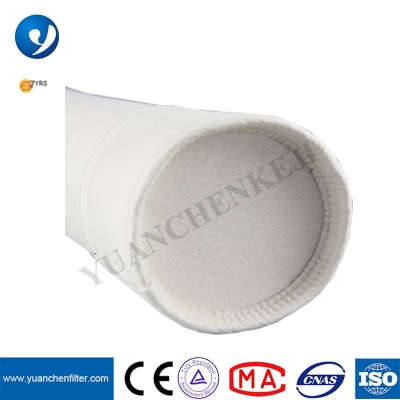 Polyester PP Acryl PPS P84 FMS PTFE Pulse Jet Medium NOMEX Fiberglas Staubfilterbeutel